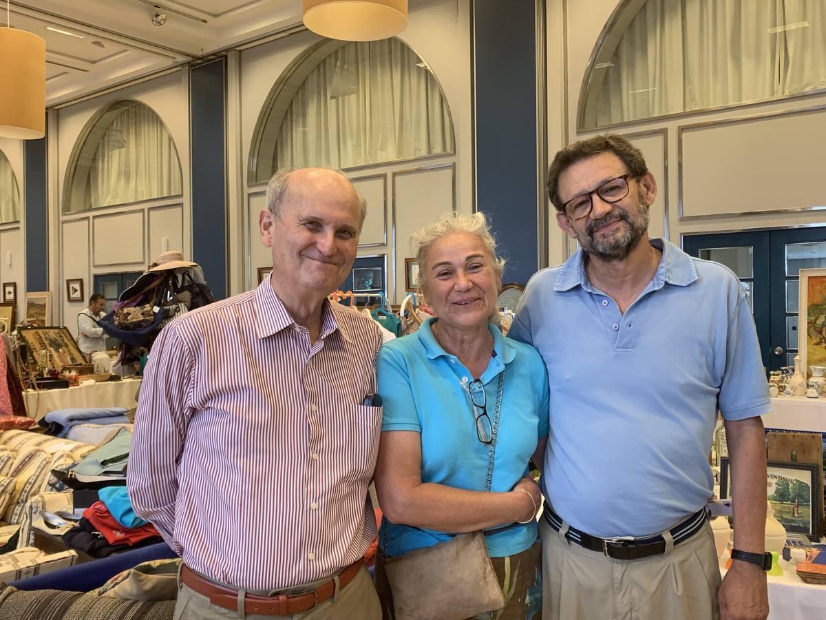 Fernando Martínez del cerro, Menchu Otero y José Antonio Sánchez Calzado. 