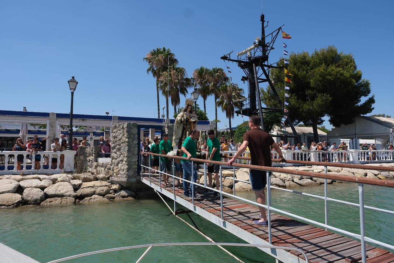 La Virgen del Carmen se reencuentra con El Puerto