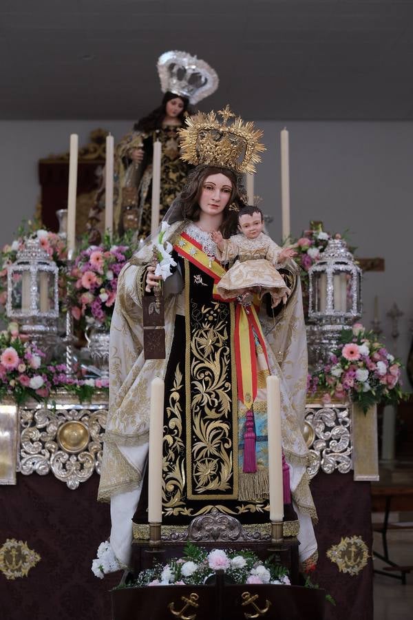 La Virgen del Carmen se reencuentra con El Puerto