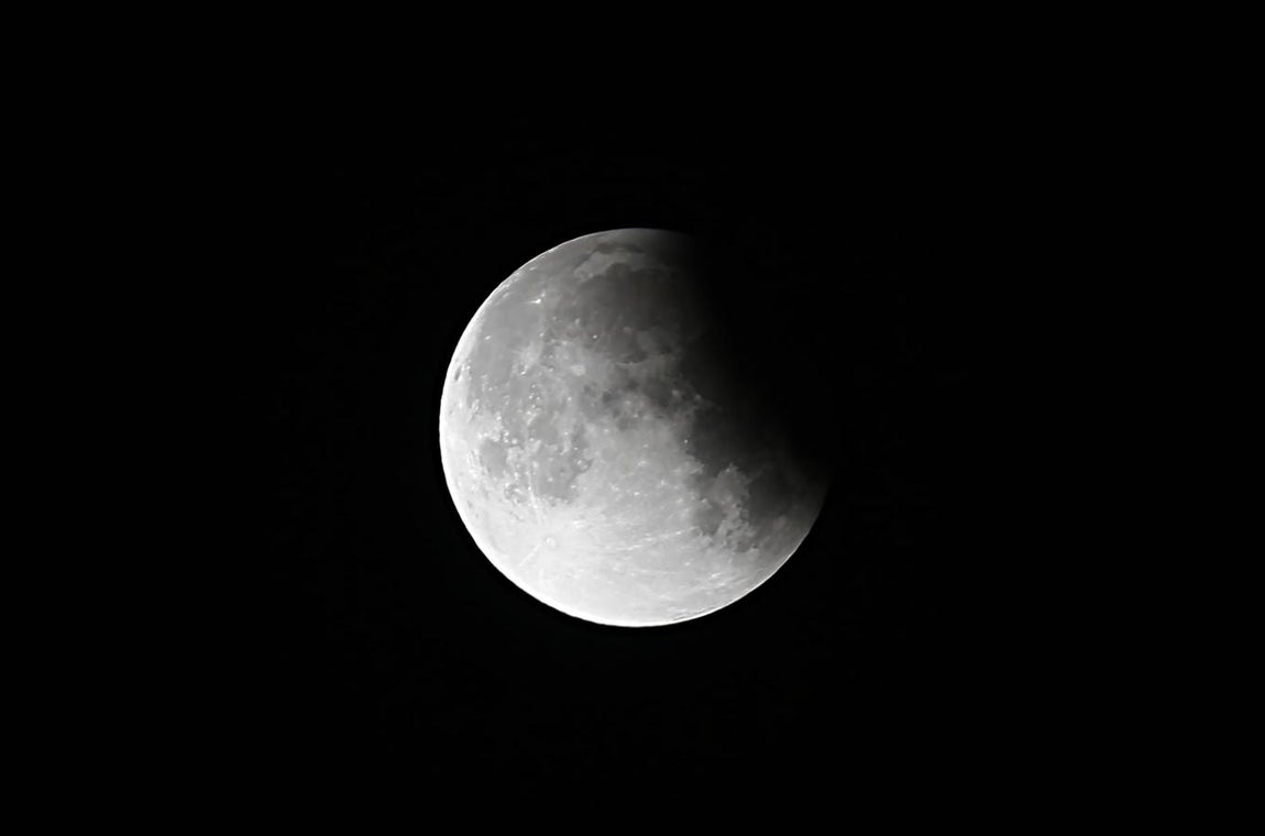 Imagen tomada desde la ciudad de Rafah en el sur de la Franja de Gaza.. 