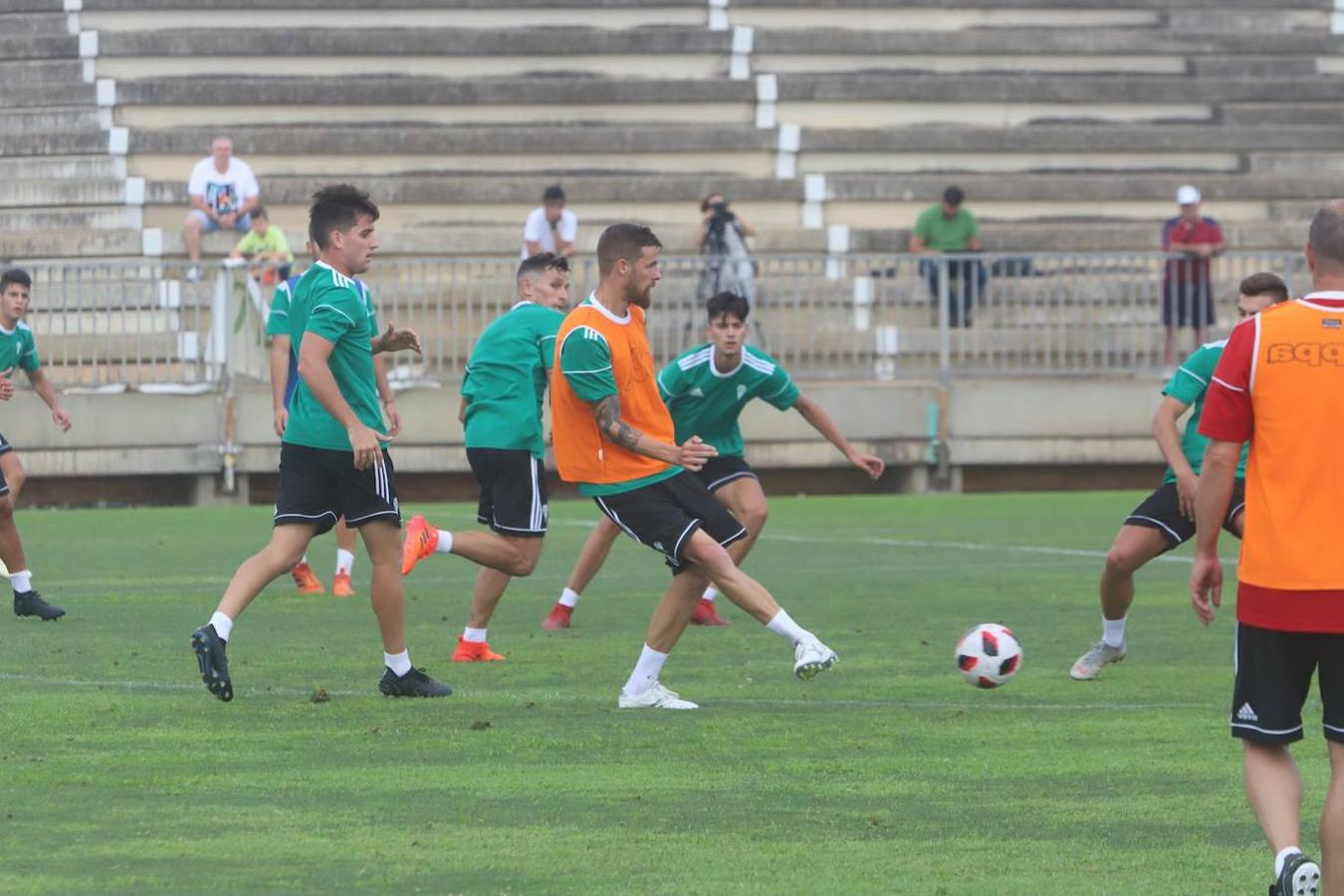 El entrenamiento del Córdoba CF, en imágenes