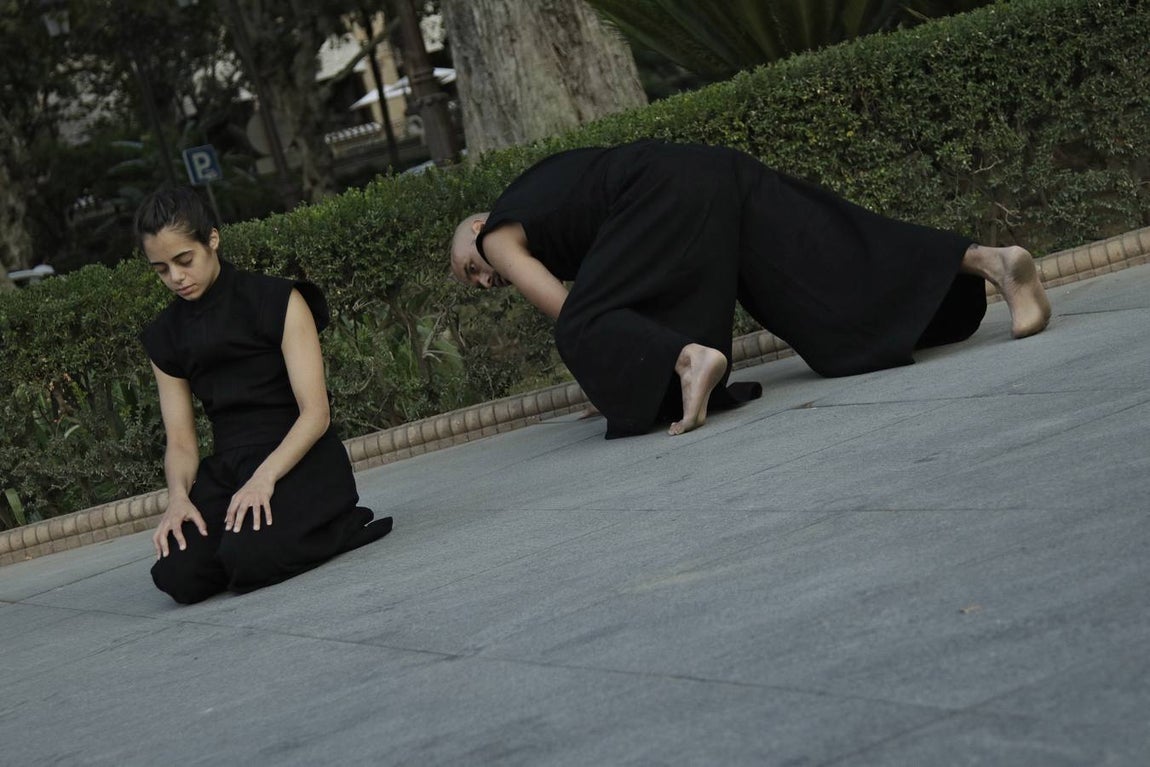 En imágenes, representación del espectáculo de danza «Uncia»