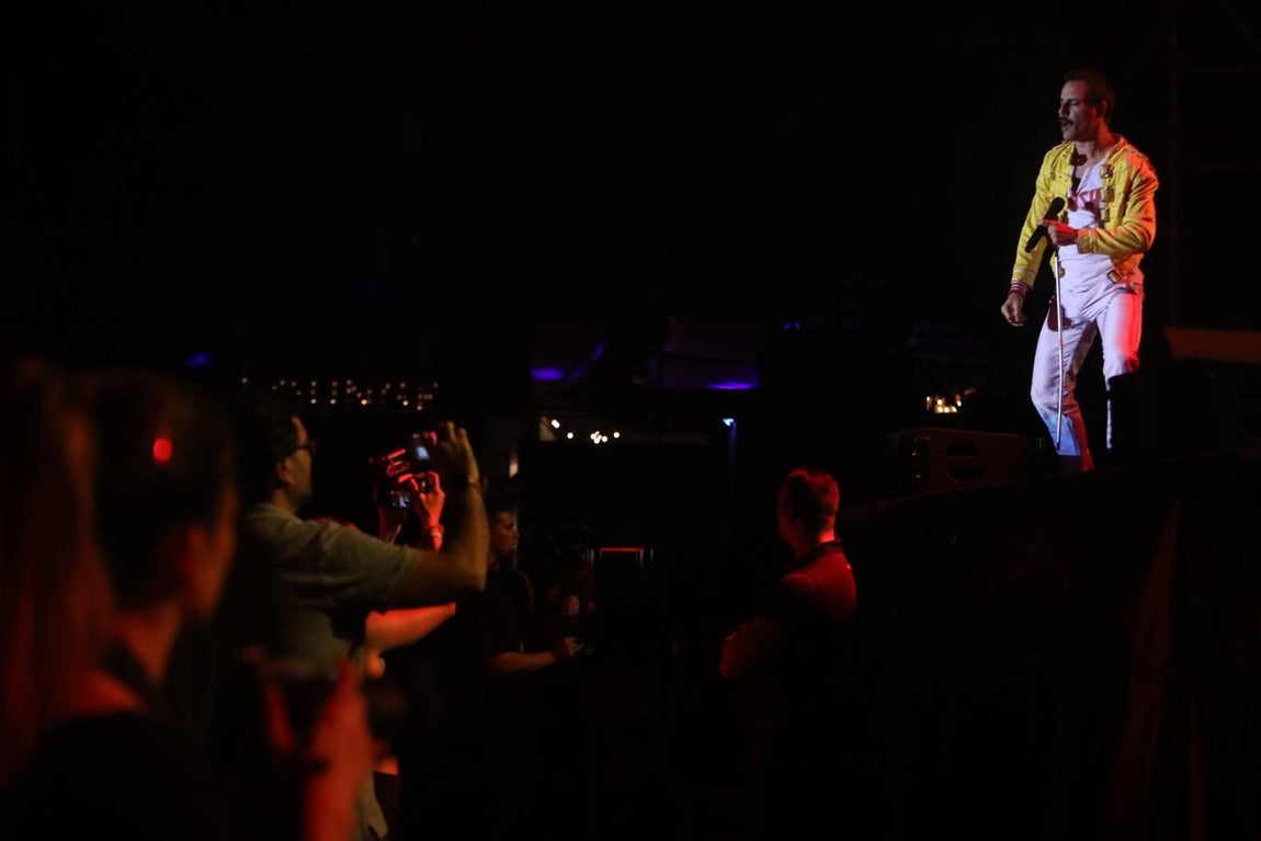 El recinto del ‘Concert Music Festival’ volvió a llenarse para el espectáculo ‘God Save the Queen’.