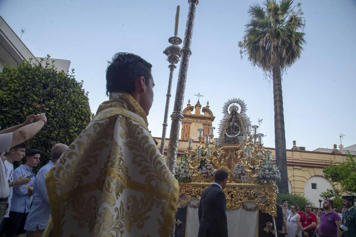 La procesión de la Virgen del Carmen de Calatrava