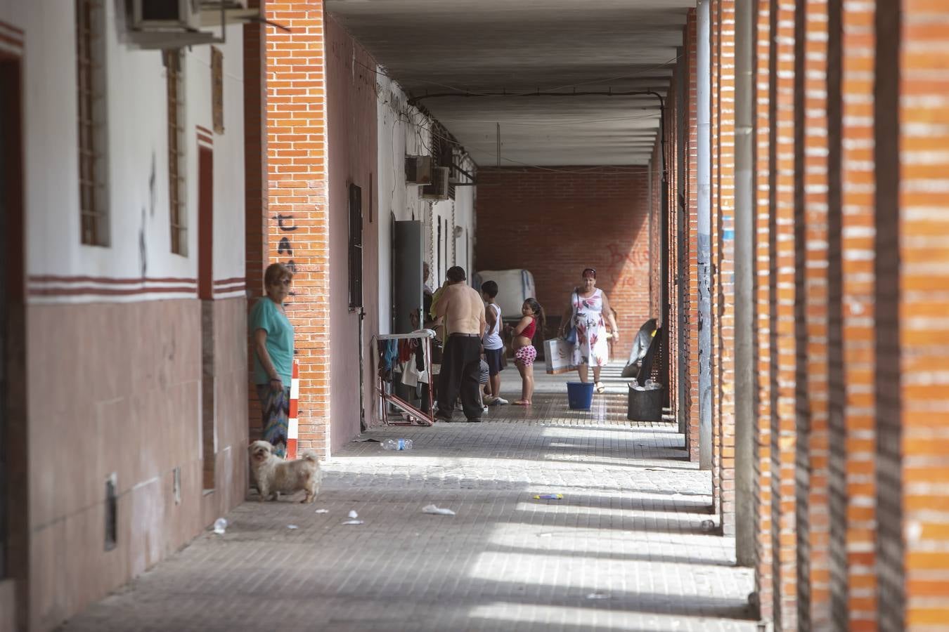 Un día en el barrio cordobés de Las Moreras, en imágenes