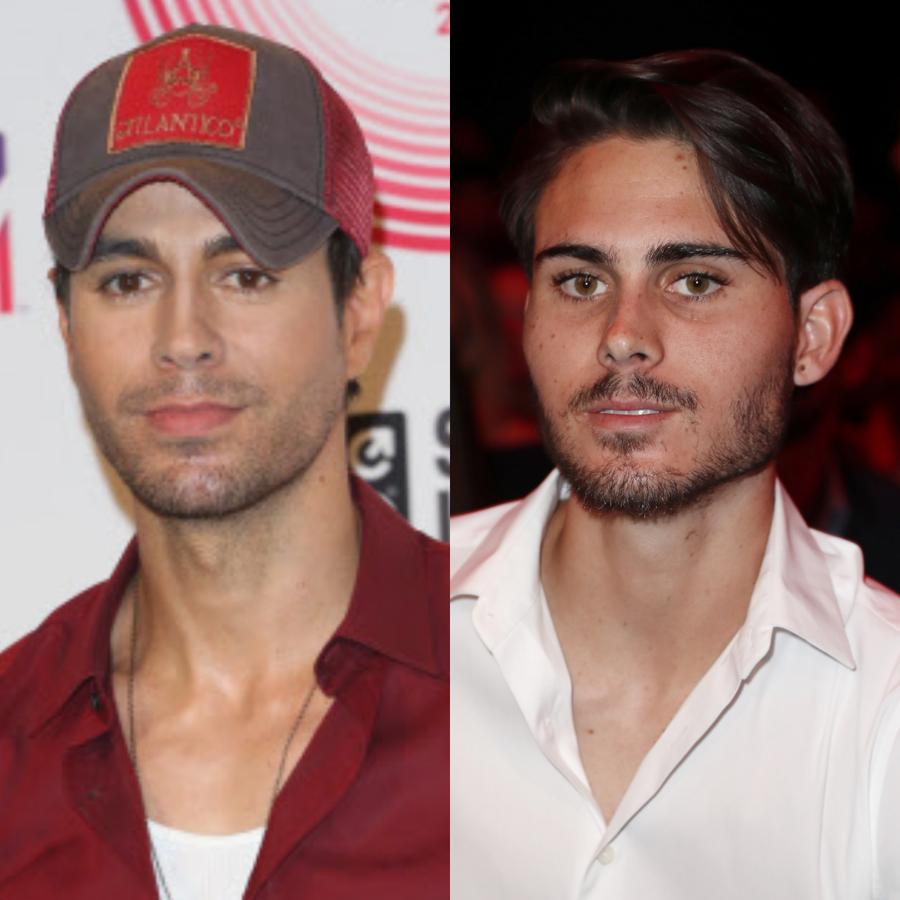 Enrique y Miguel Iglesias. 