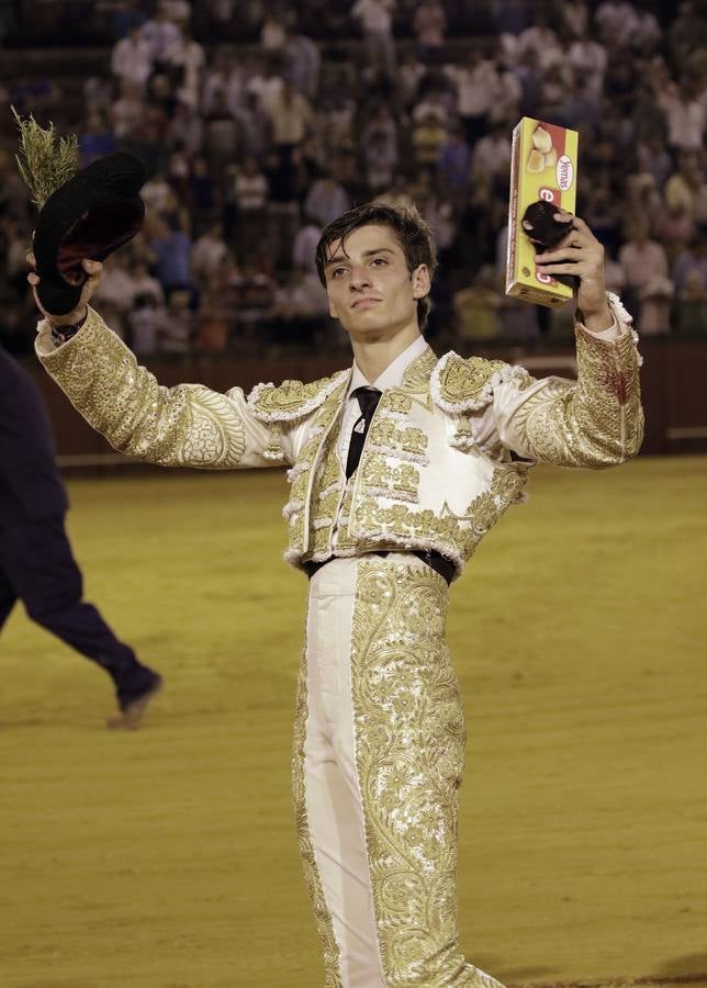 En imágenes, novillada de promoción en la Maestranza de Sevilla