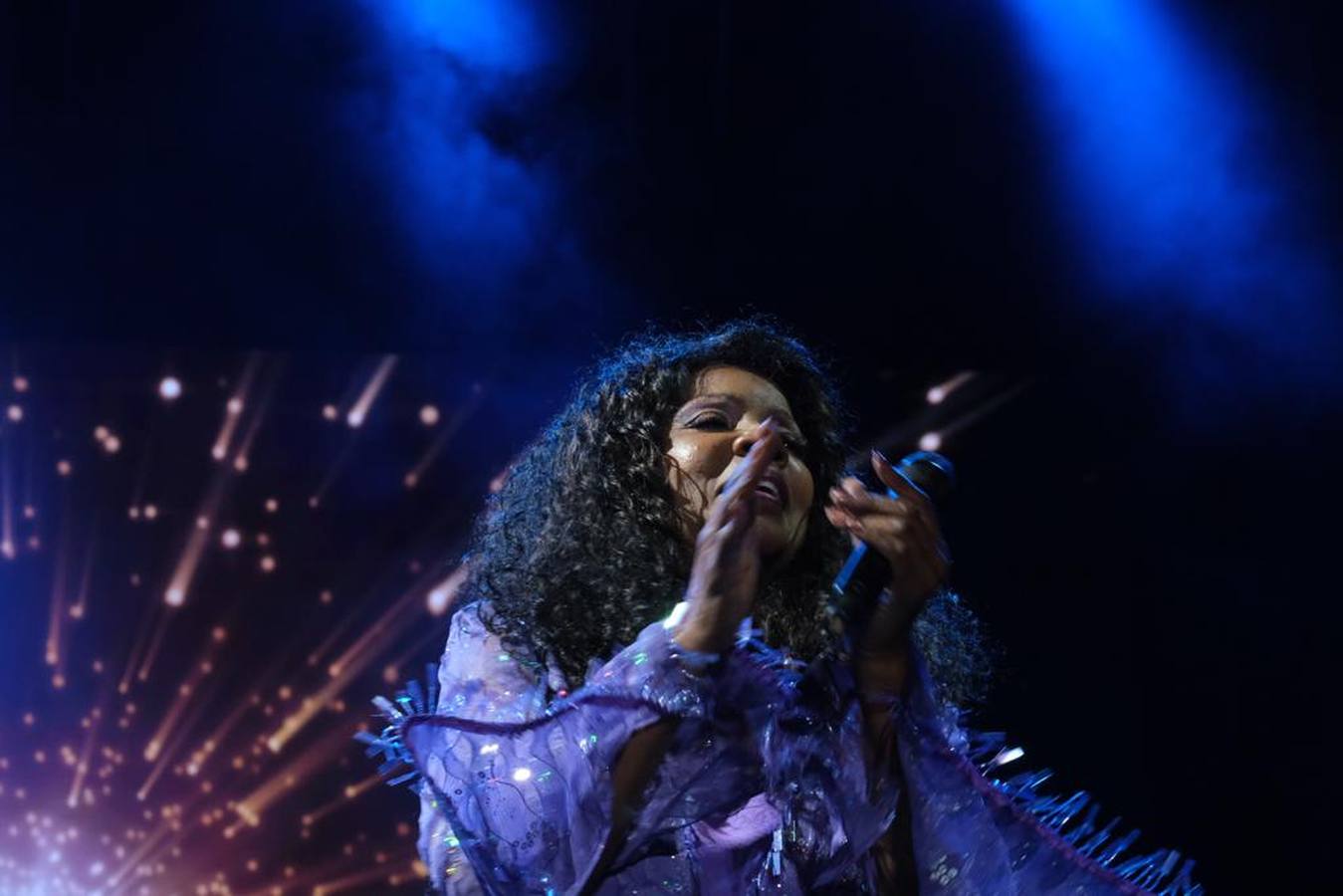 FOTOS: Gloria Gaynor, la reina de la música disco brilla en Chiclana