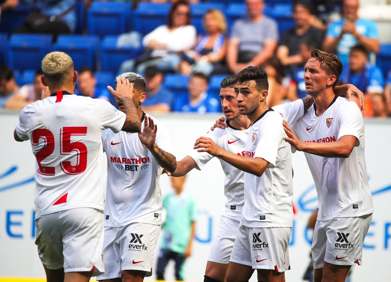 El Hoffenheim - Sevilla FC, en imágenes