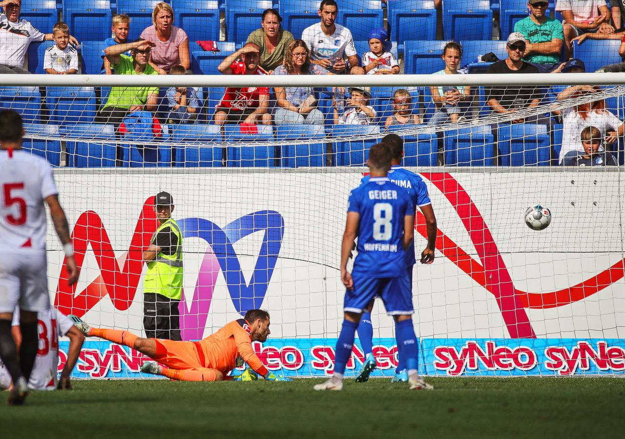 El Hoffenheim - Sevilla FC, en imágenes