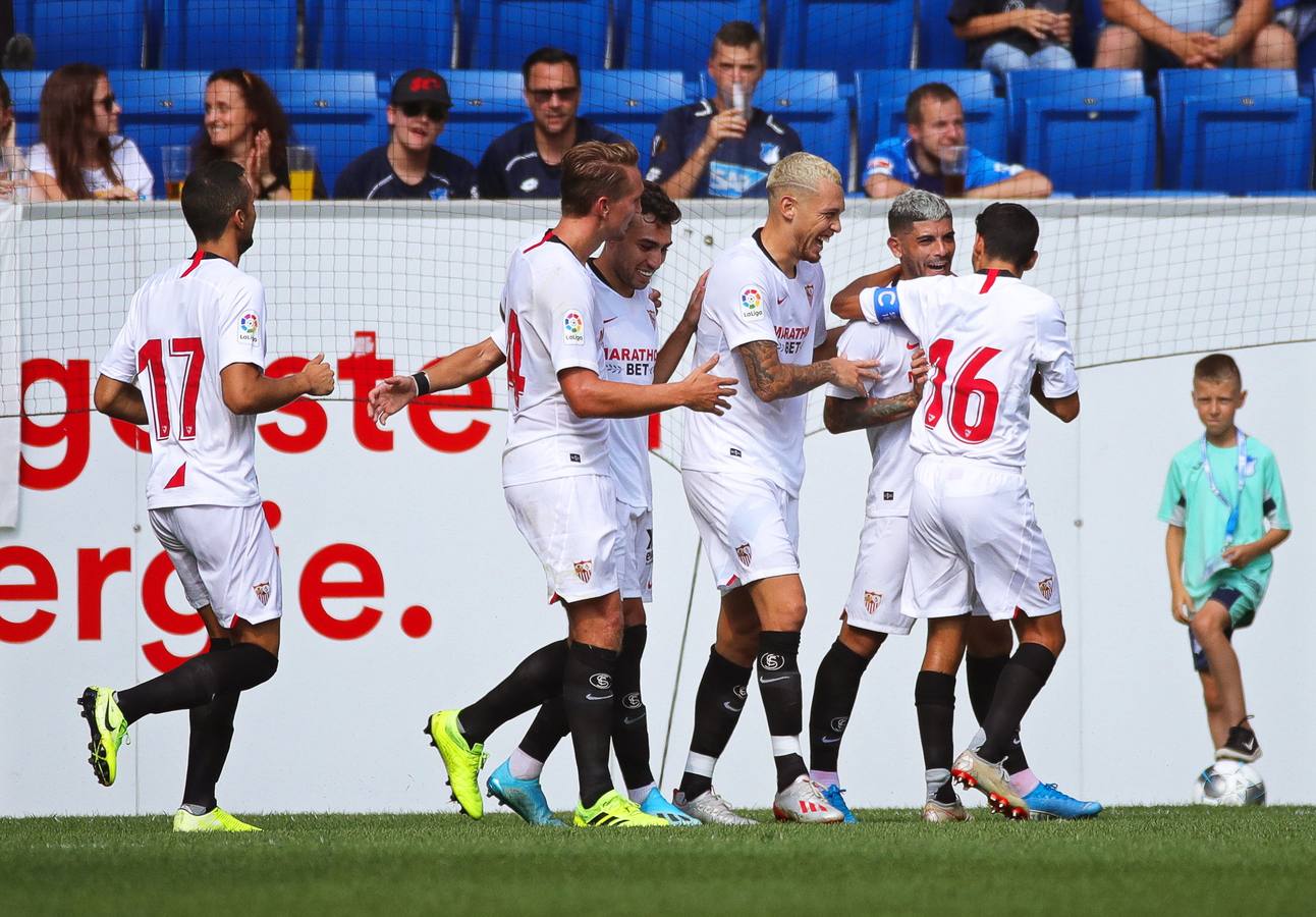 El Hoffenheim - Sevilla FC, en imágenes