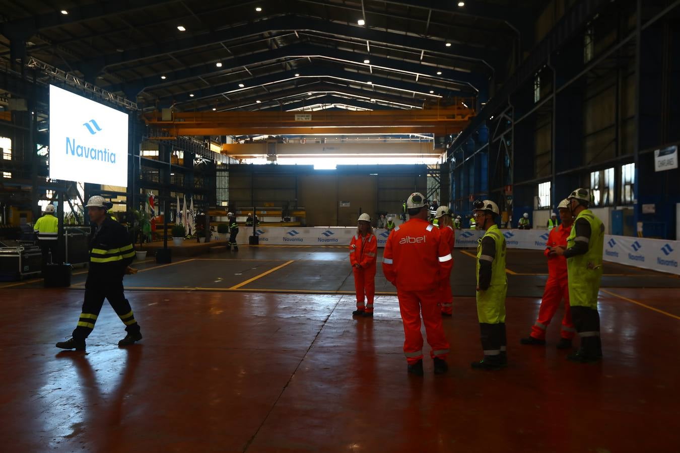 FOTOS: Corte de chapa en Navantia para Equinor Energy