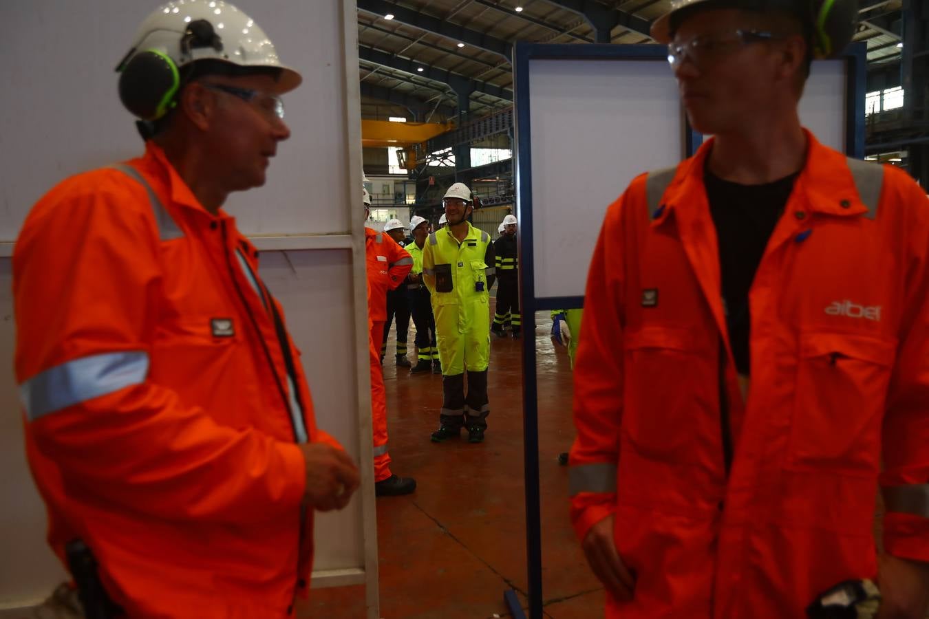 FOTOS: Corte de chapa en Navantia para Equinor Energy