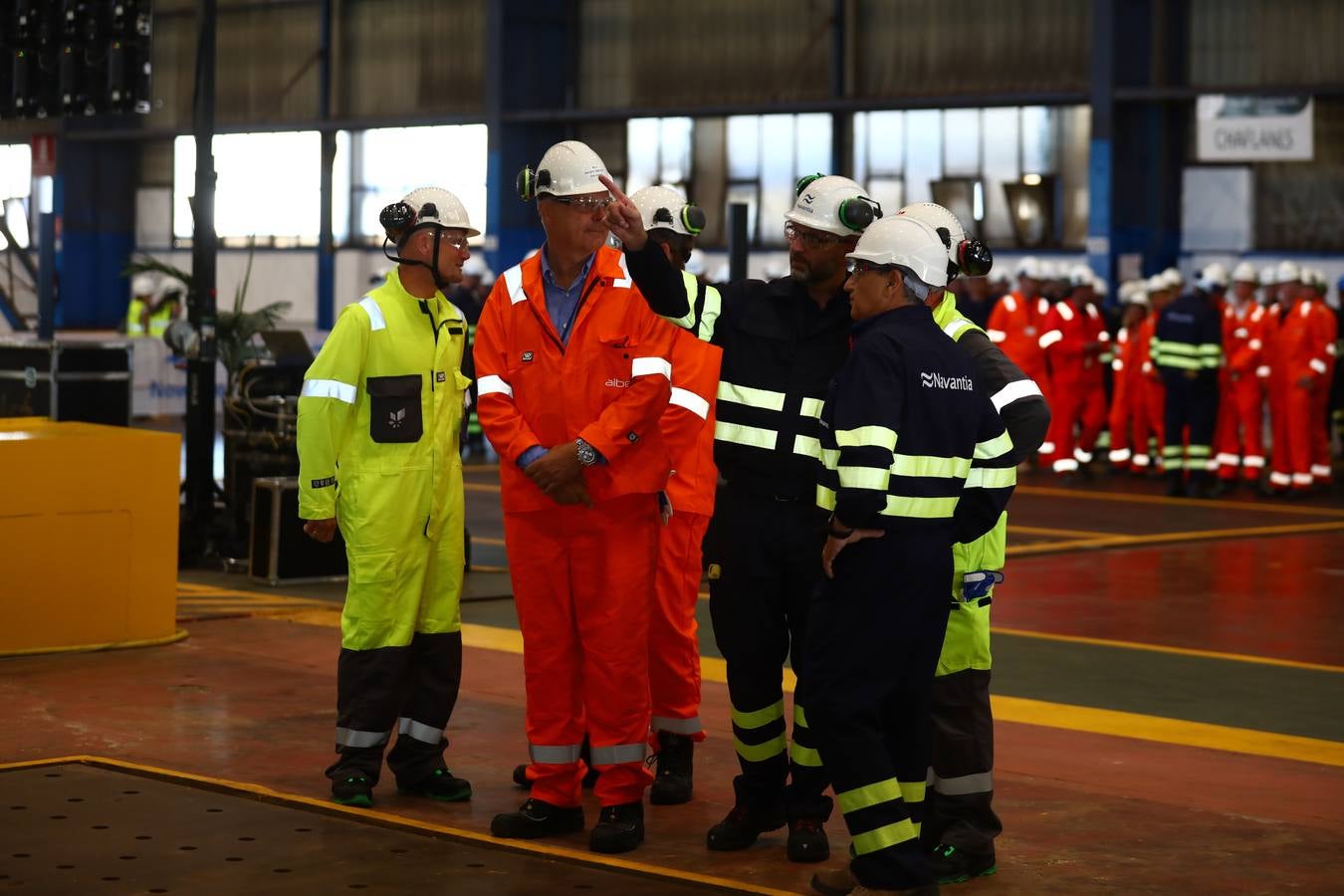 FOTOS: Corte de chapa en Navantia para Equinor Energy