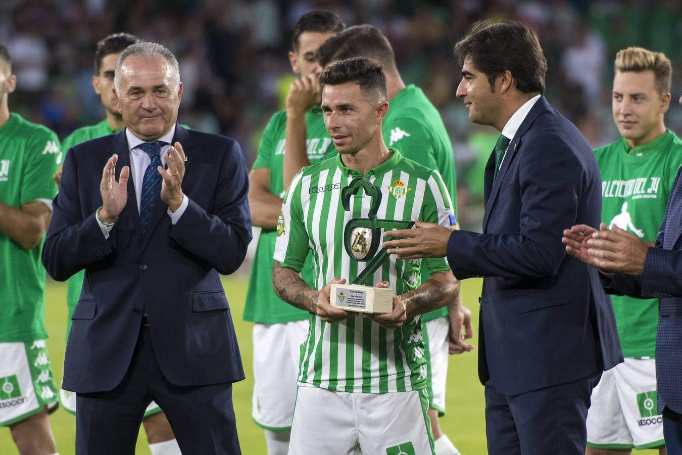 Las mejores imágenes del encuentro amistoso entre el Real Betis y la Unión Deportiva Las Palmas (1-0)