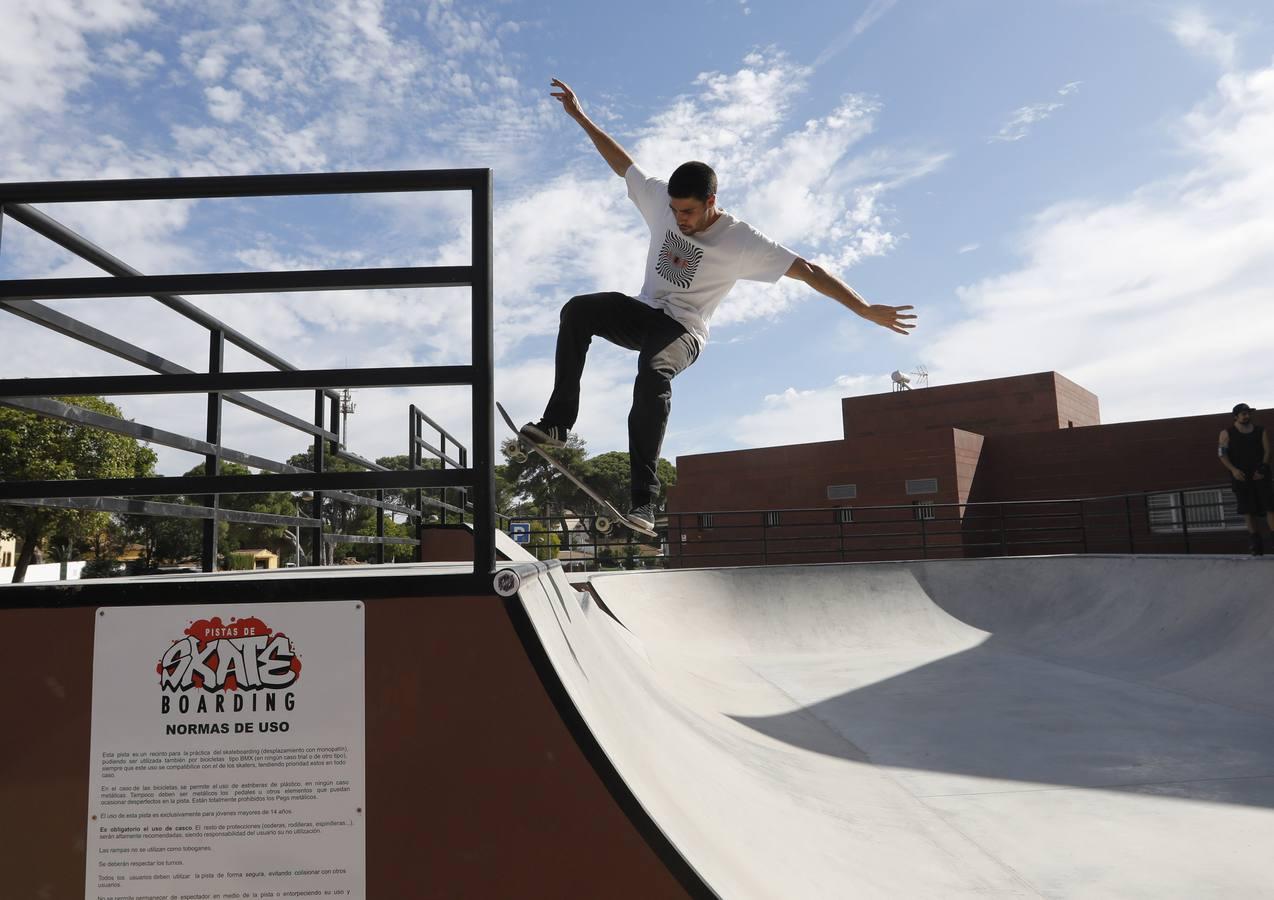 La pista de «skate» de Cerro Muriano, en imágenes