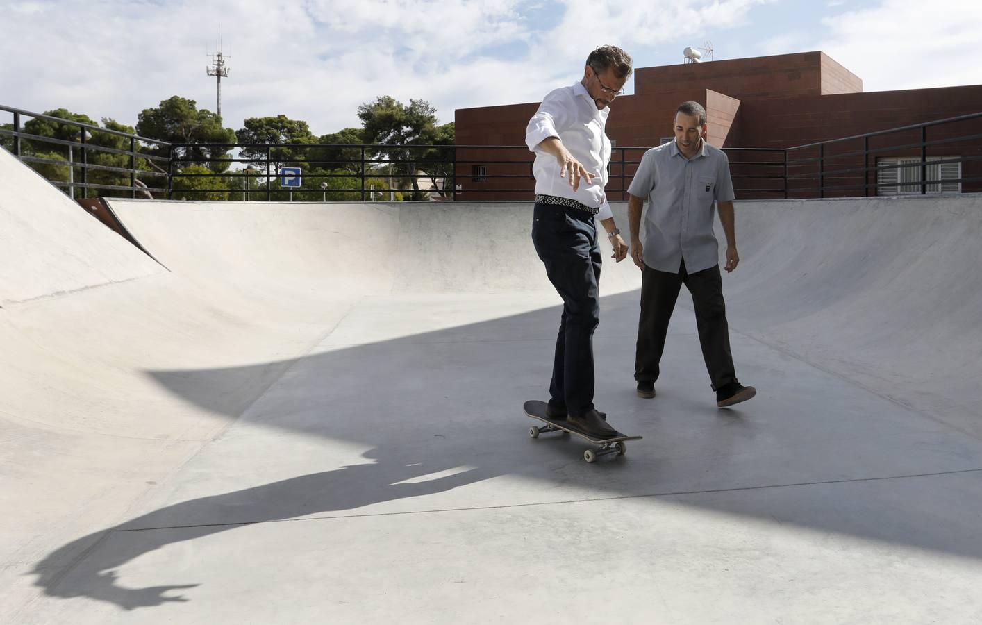 La pista de «skate» de Cerro Muriano, en imágenes