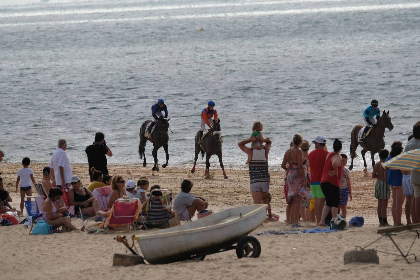 Las carreras de caballos de Sanlúcar, en imágenes