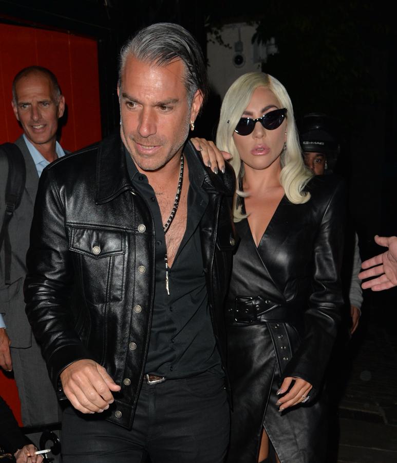 Lady Gaga y Christian Carino. 