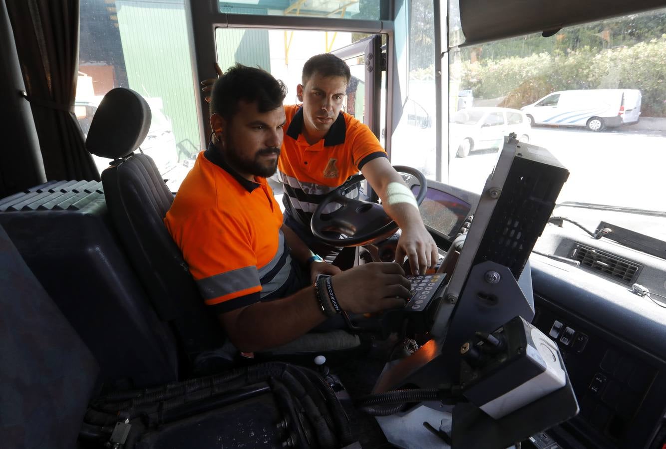 Las entrañas del complejo medioambiental de Sadeco en el Lobatón, en imágenes