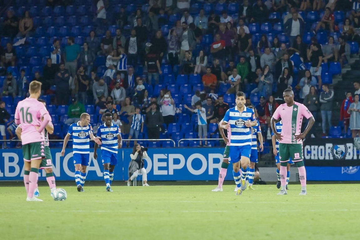 Las mejores imágenes del Deportivo - Betis