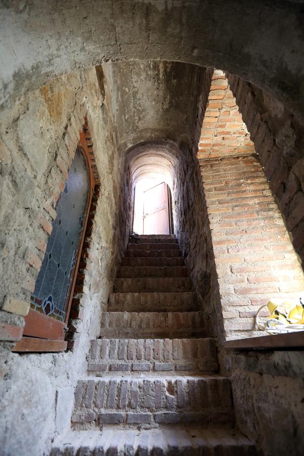 Las obras de la Torre del Hierro, en imágenes