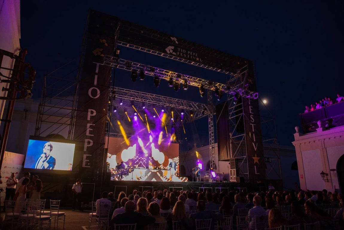 FOTOS: Concierto de Carlos Baute en Tío Pepe Festival de Jerez