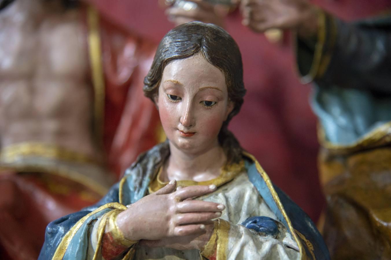 Restauración del misterio de la coronación de la Virgen por la Trinidad