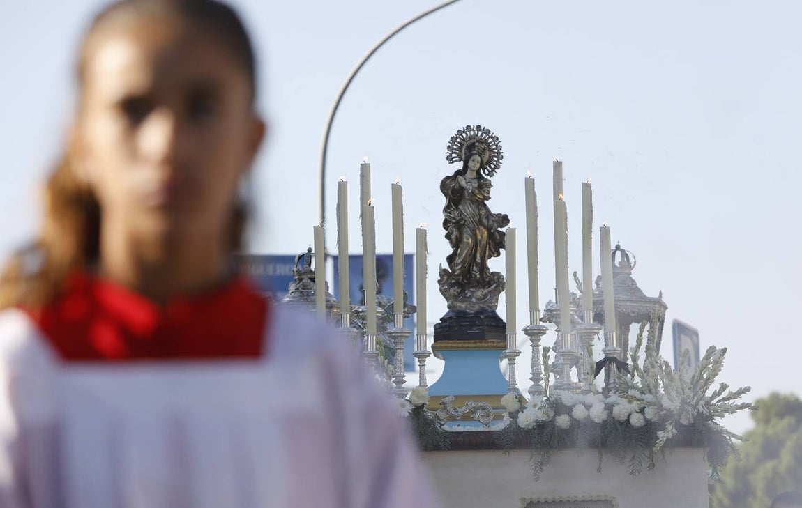 La procesión de la Virgen de la Asunción, en imágenes
