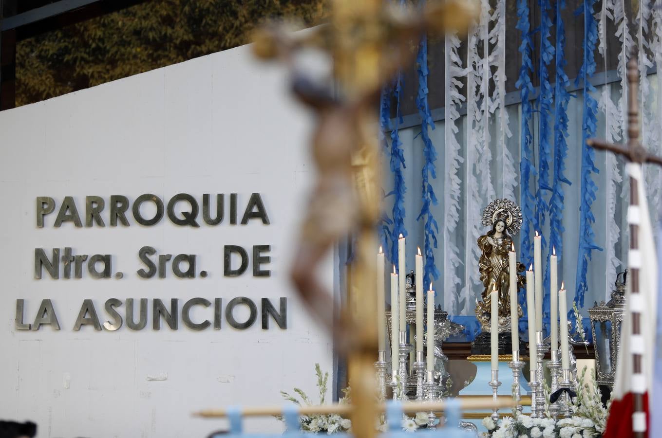 La procesión de la Virgen de la Asunción, en imágenes