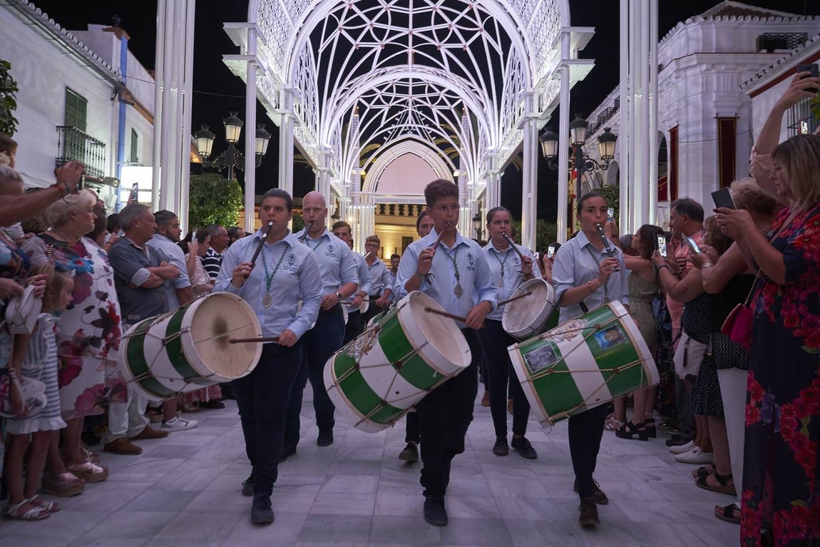 En imágenes, así es la catedral efímera de Almonte