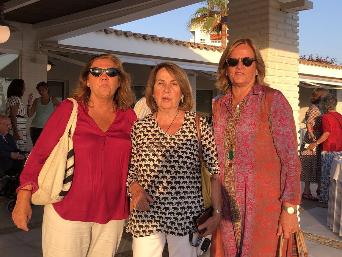 Mercedes Nuñez Pol, Pizca Romero Caballero y Paloma Martín Aguirre. 