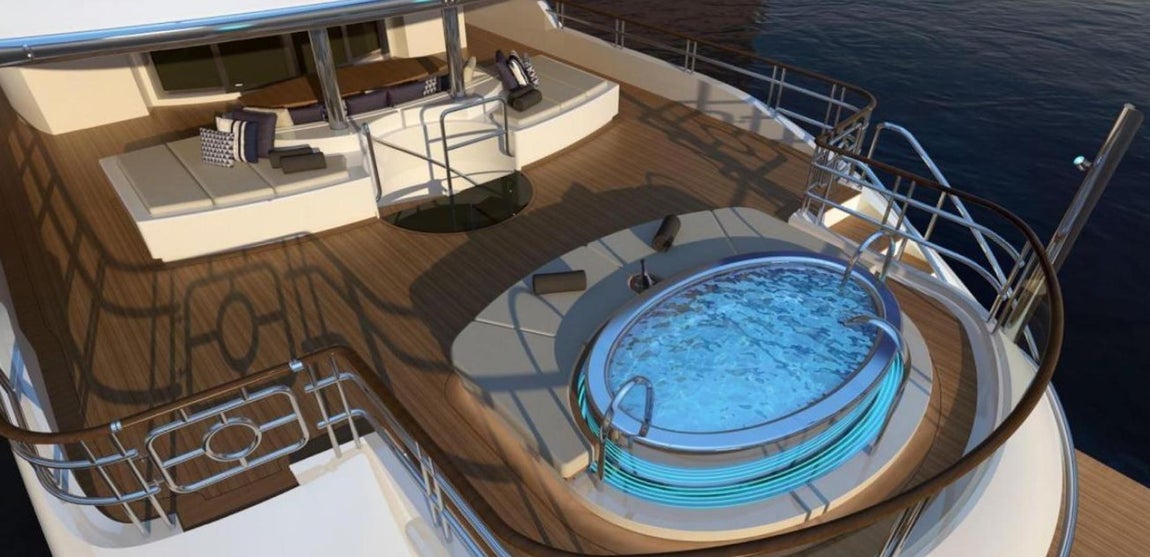 Oceanco. Richard Heinnfundó uno de los astilleros más exclusivos del mundo en 1987 en Sudáfrica, pero la sede se alza actualmente en los Países Bajos. Crearon joyas como Alfa Nero, Indian Empress, Black Pearl, Dar y Jubilee