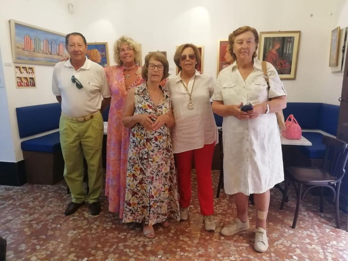 Chico Parra de la Riva, Ana García neto, Pilar Contreras, M. Luisa de la Calle.. 