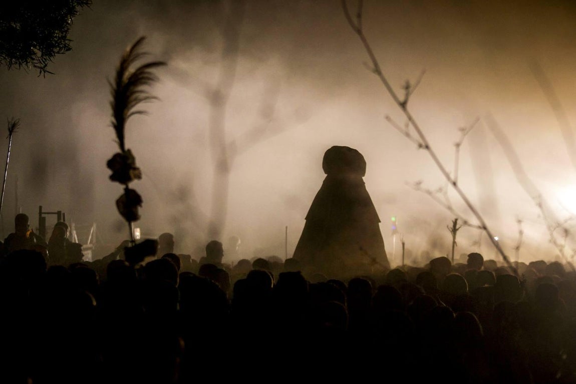 En imágenes, el traslado de la Virgen del Rocío hasta su pueblo de Almonte