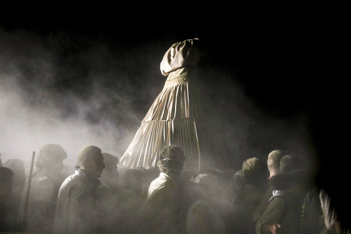 En imágenes, el traslado de la Virgen del Rocío hasta su pueblo de Almonte