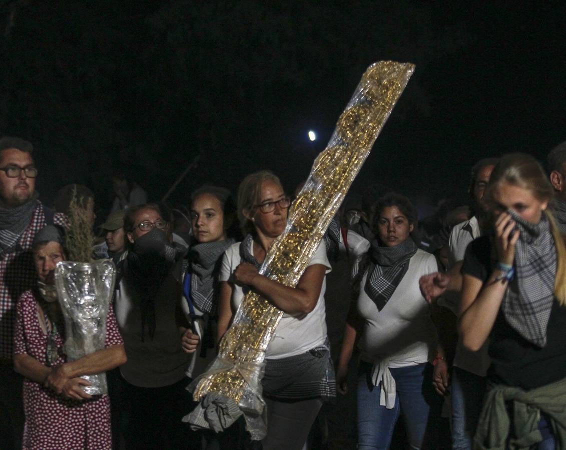 En imágenes, el traslado de la Virgen del Rocío hasta su pueblo de Almonte