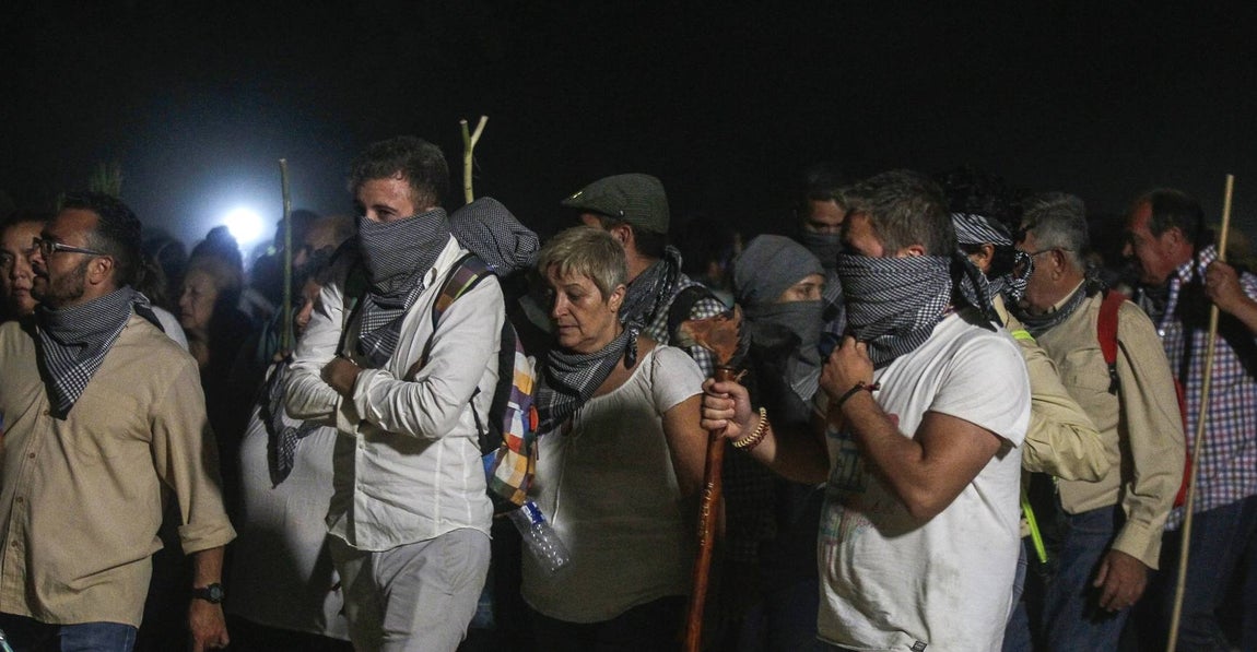 En imágenes, el traslado de la Virgen del Rocío hasta su pueblo de Almonte