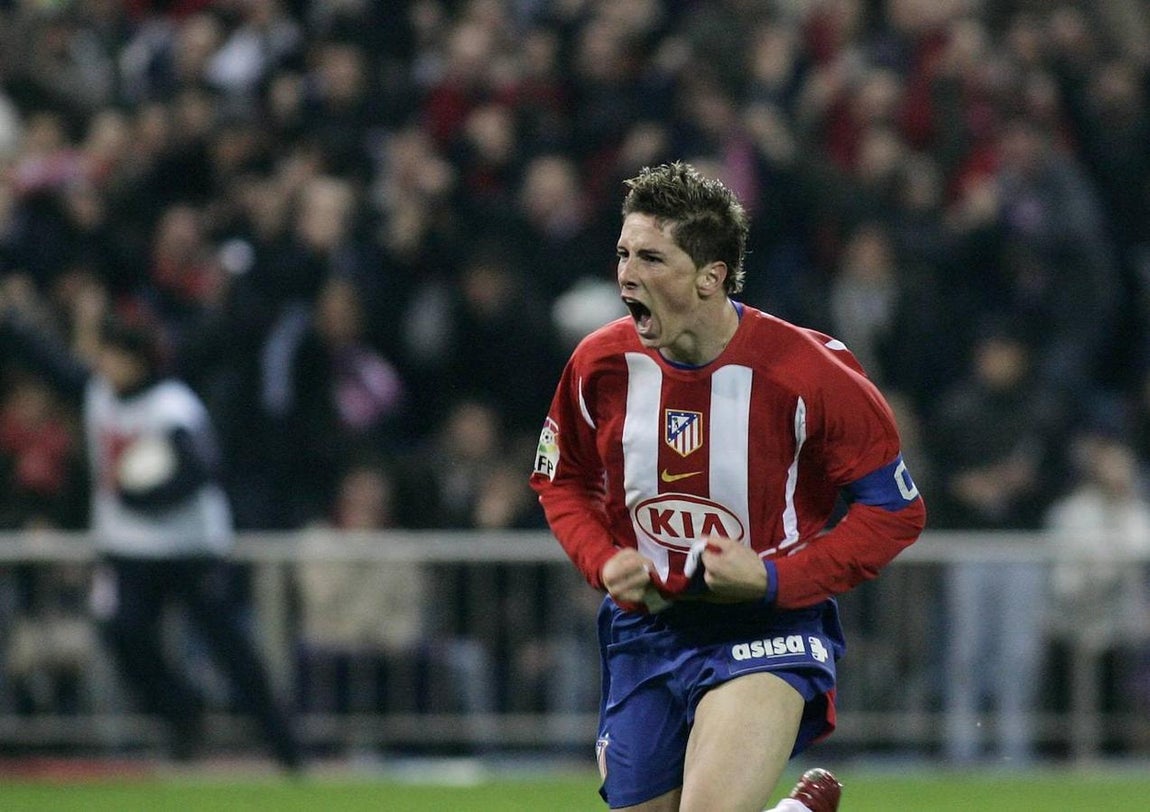 Gol al Real Madrid. Tuvo que esperar hasta estrenarse en el derbi. Fue en la 2006-07. 