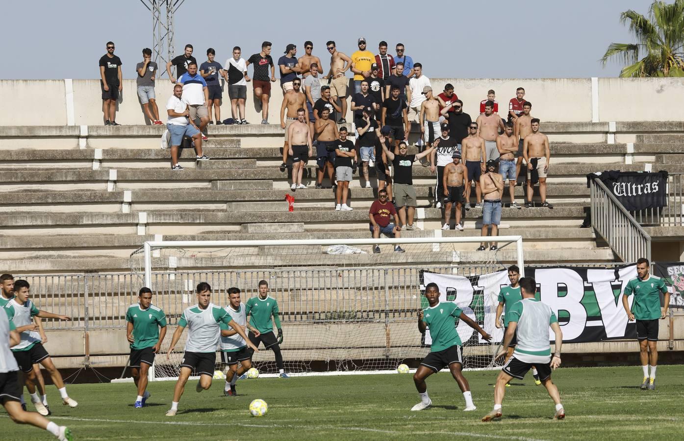 El entrenamiento del Córdoba CF, en imágenes