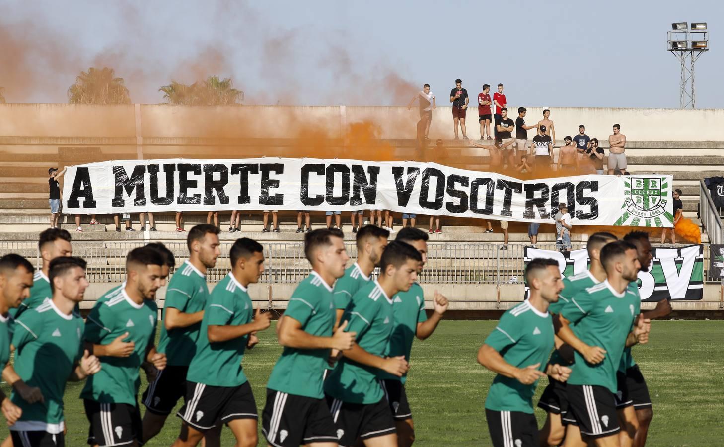 El entrenamiento del Córdoba CF, en imágenes