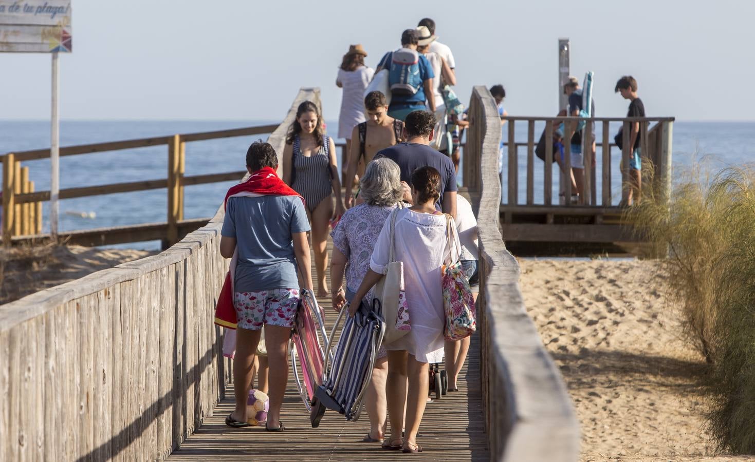 Fotogalería: Un placentero día de playa en Islantilla