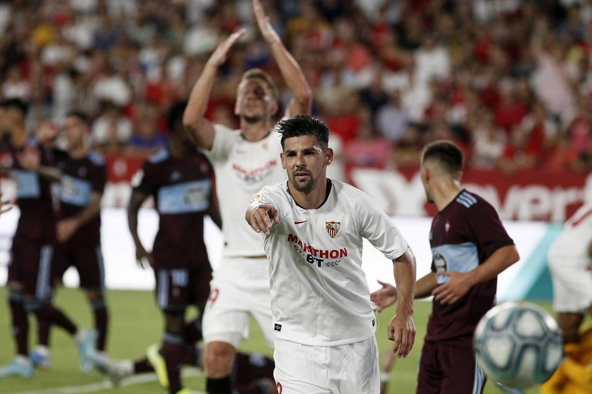 En imágenes, el empate entre el Sevilla y el Celta