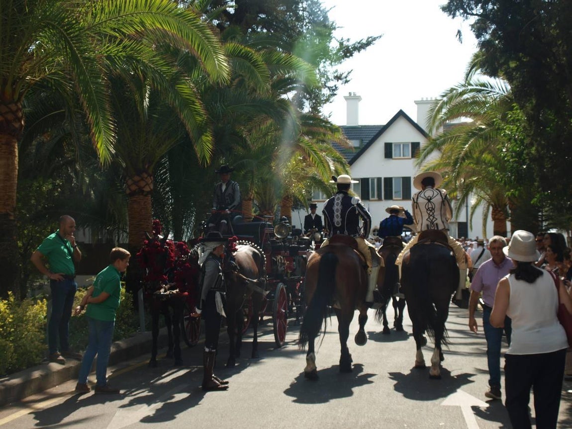 Picadores en el hotel Reina Victoria