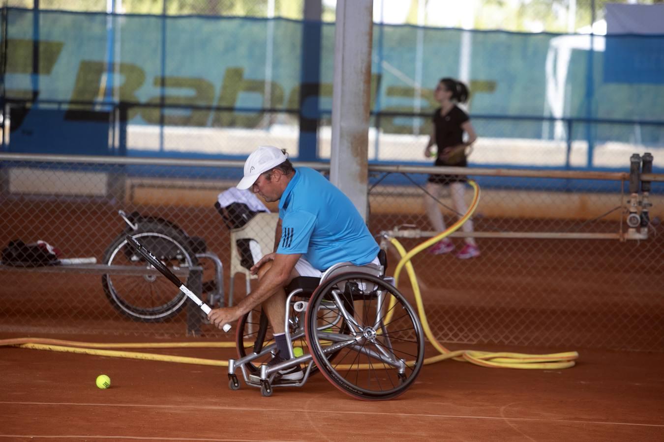 El Campeonato de Tenis de Andalucía en silla de ruedas, en imágenes