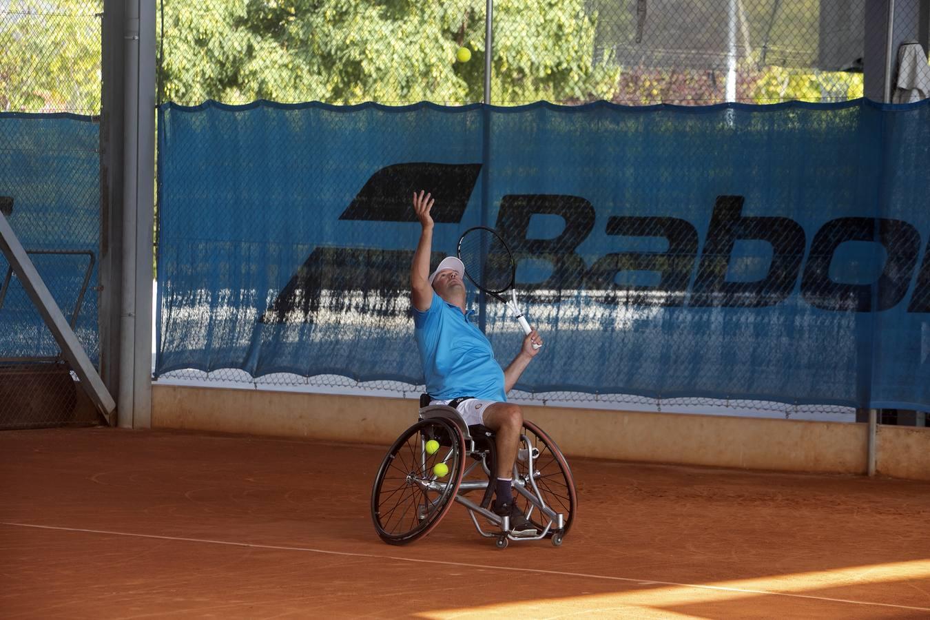 El Campeonato de Tenis de Andalucía en silla de ruedas, en imágenes