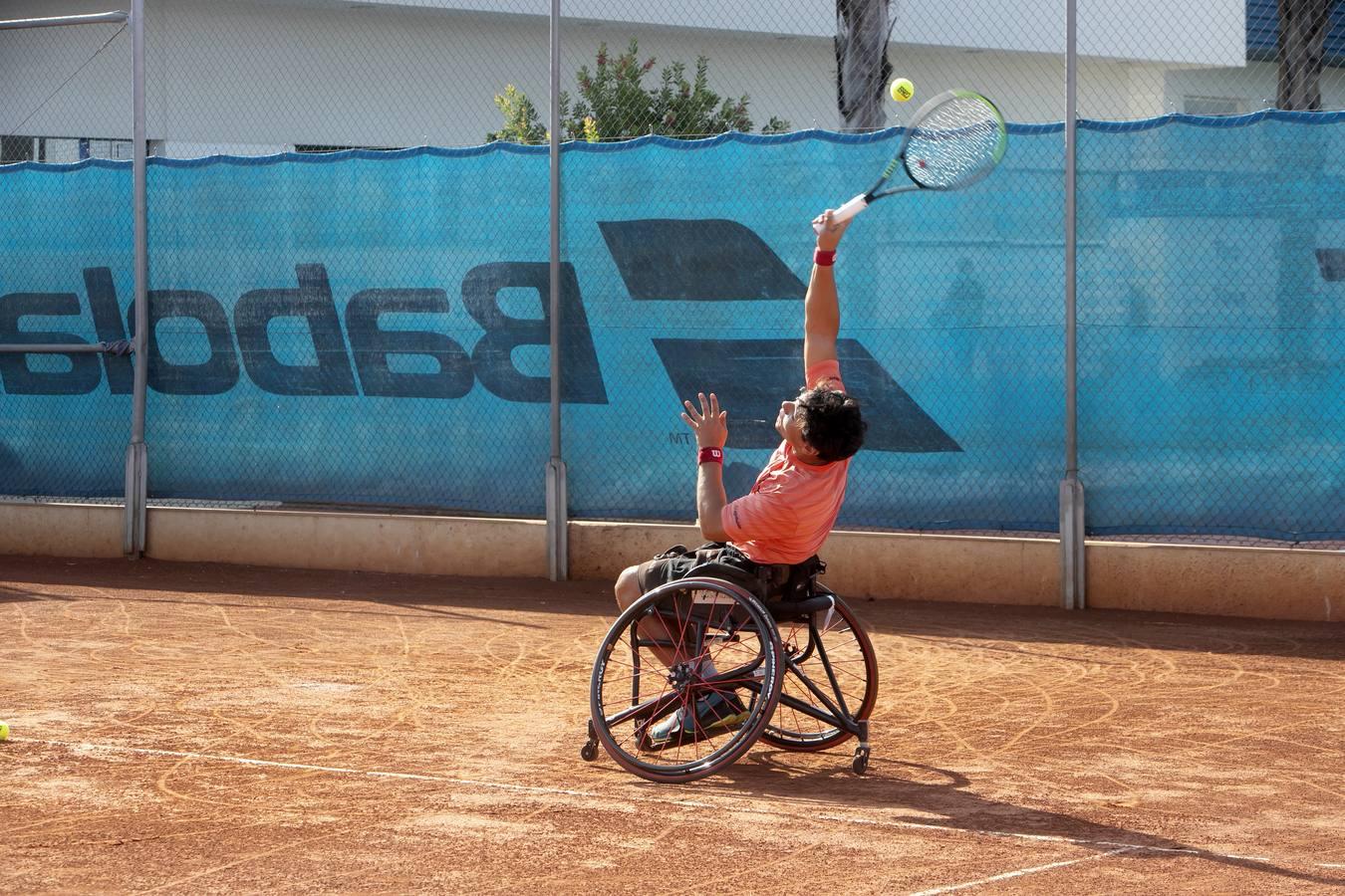 El Campeonato de Tenis de Andalucía en silla de ruedas, en imágenes