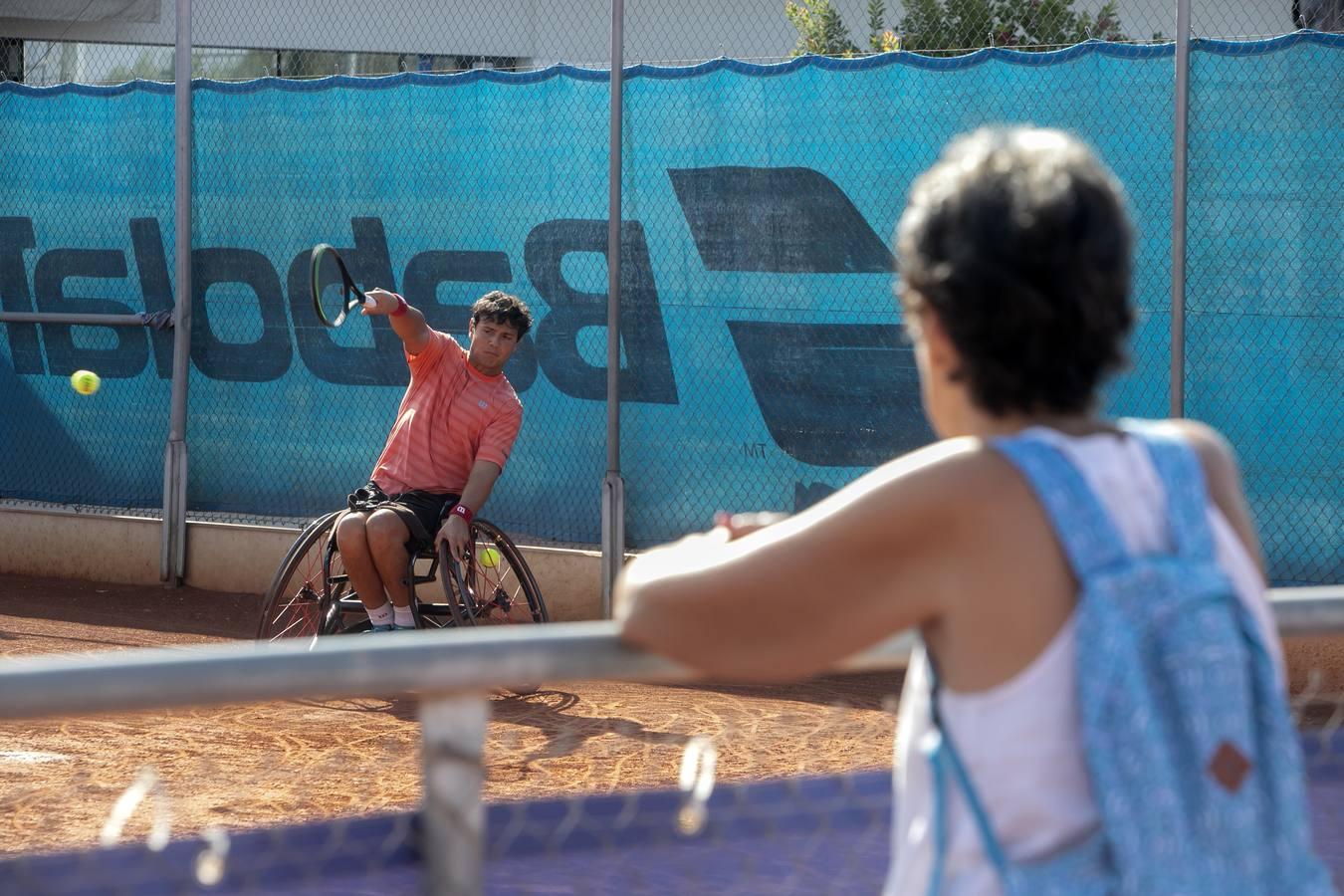 El Campeonato de Tenis de Andalucía en silla de ruedas, en imágenes