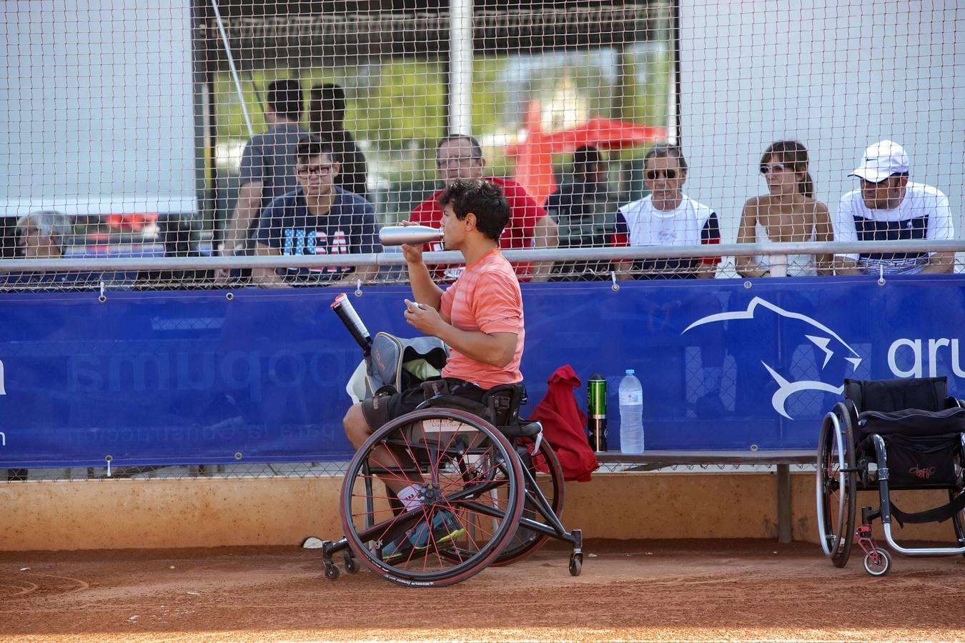 El Campeonato de Tenis de Andalucía en silla de ruedas, en imágenes