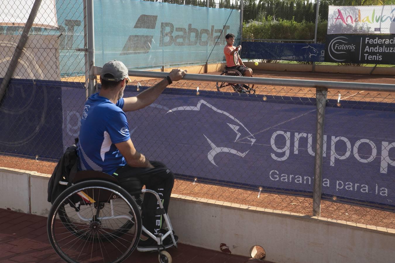 El Campeonato de Tenis de Andalucía en silla de ruedas, en imágenes